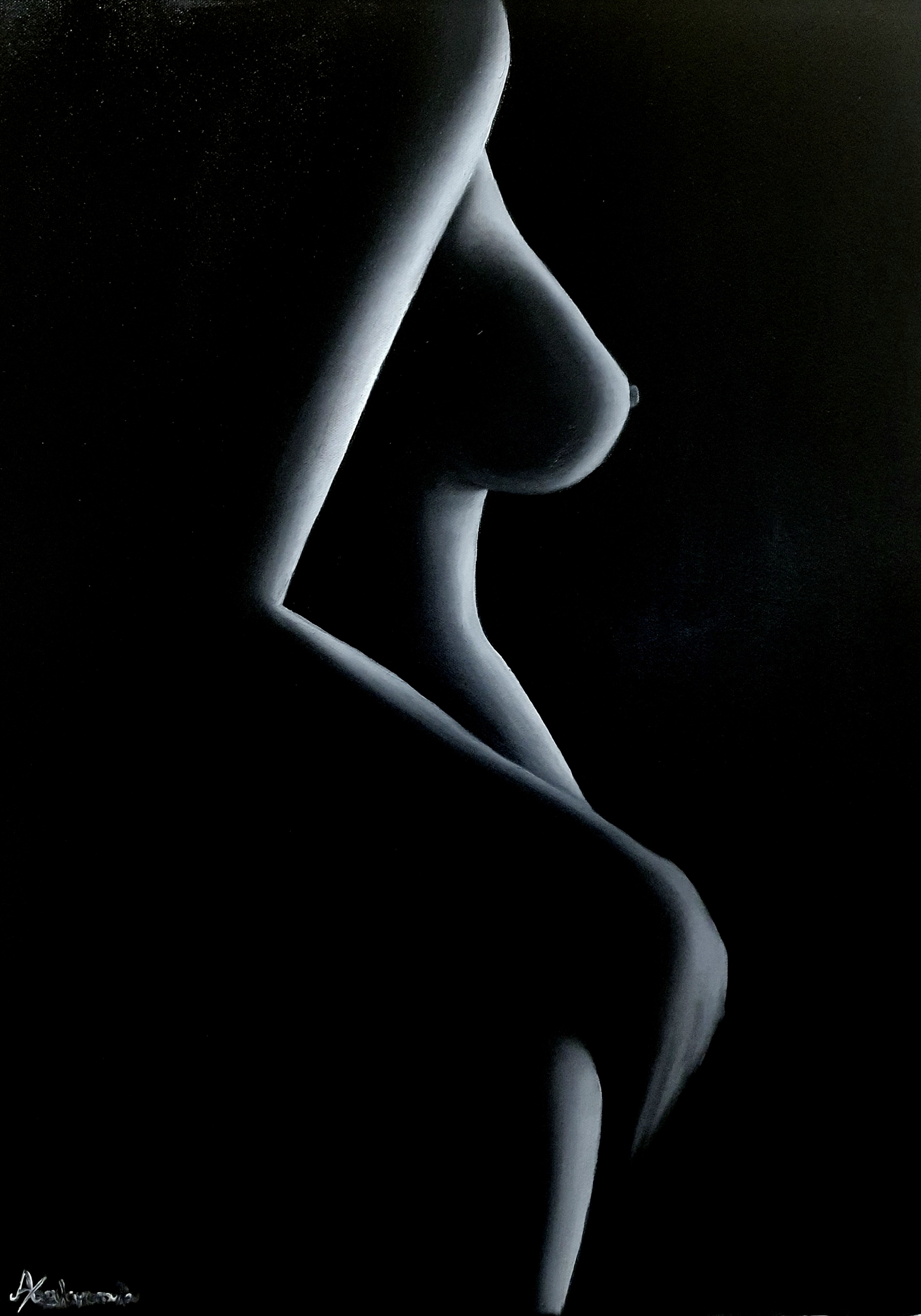Noir vol.3 painting nude