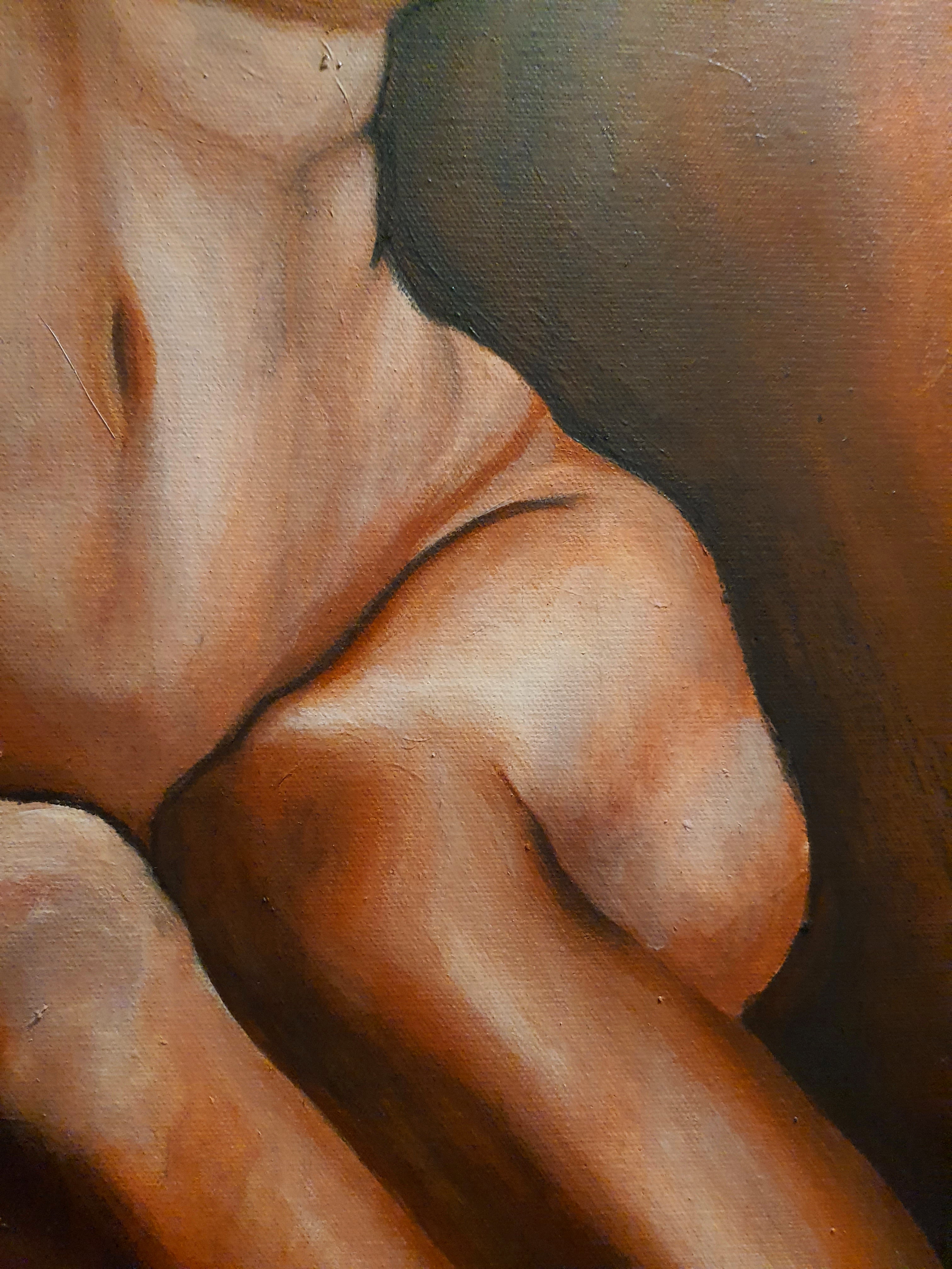 Embrace of Solitude painting