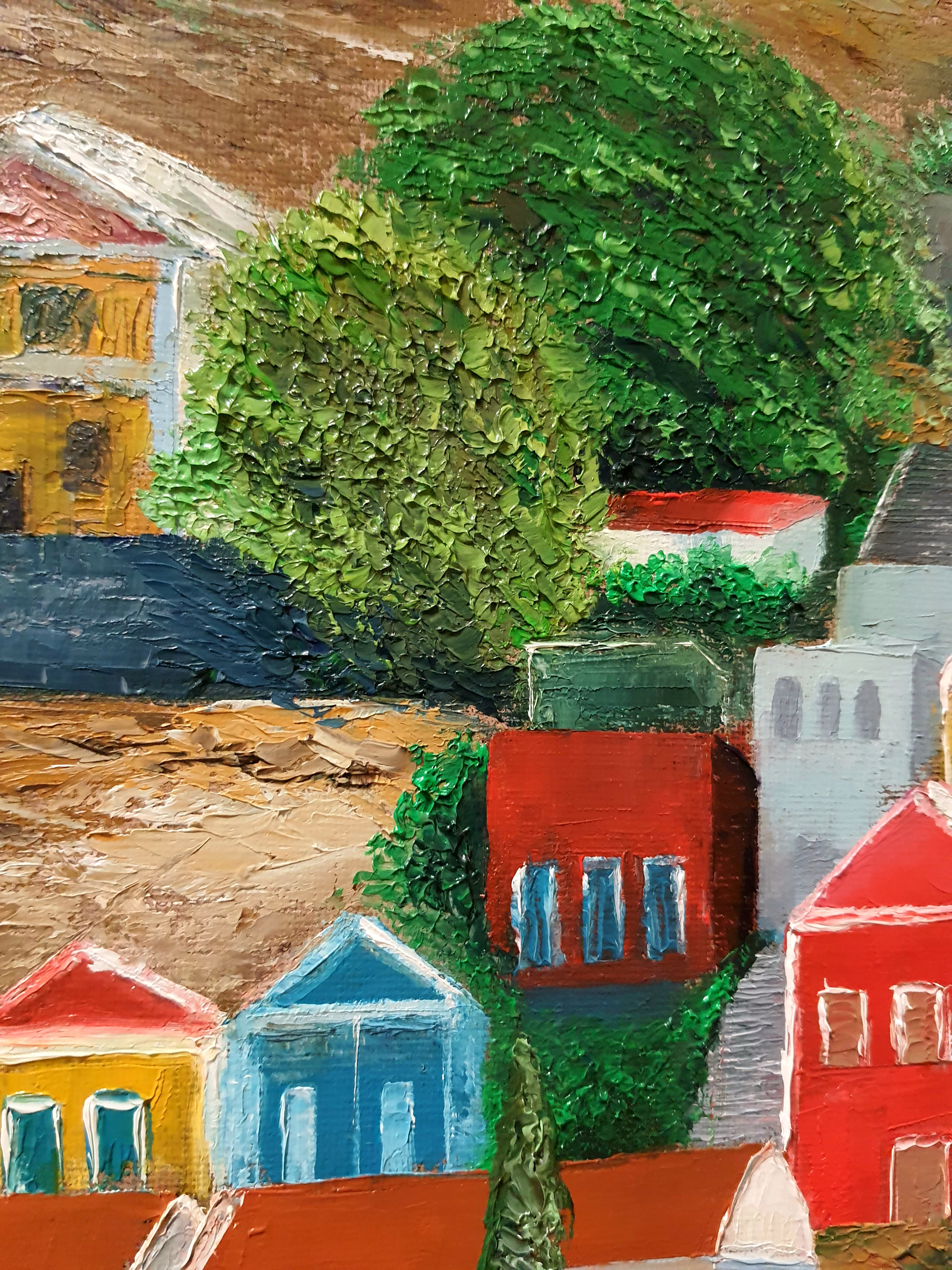 Symi island painting